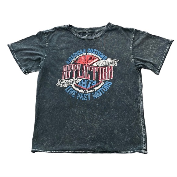 Affliction tee shirt youth large - Picture 2 of 9